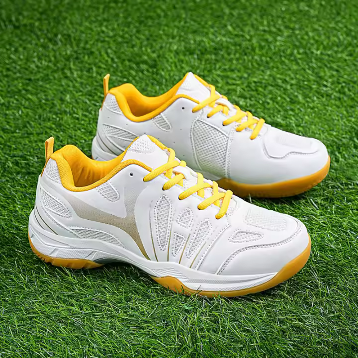 Zapatillas de baile fitness, zapatillas de aeróbic de competición, zapatillas de entrenamiento de animadoras, zapatillas de competición blancas para hombre y mujer. - 1