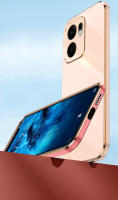 OPPO Reno13F 5G Funda para teléfono chapada en color sólido Estilo simple Múltiples colores para elegir - details 7