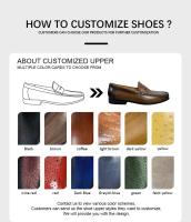 Zapatos de hombre con suela de goma suave negra, estilo de moda, transpirable, de cuero, informal, de verano, superventas - details 1