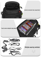 Nuevas bolsas magnéticas fuertes para tanque de motocicleta, bolsa de tanque de aceite para navegación de teléfono móvil, bolso de hombro con correas fijas - details 17