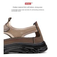 Sandalias Transpirables para Hombre Zapatos Deportivos Ligeros Antideslizantes con Cujas de Malla Hueca - details 11