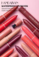 Handaiyan Juego de 6 delineadores de labios de lápiz labial de doble uso giratorio y afeitado - details 0