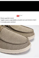 Mocasines de los hombres casuales de un solo paso zapatos de los hombres de lona marea zapatos explosión perezoso zapatos de negocios casual - details 0