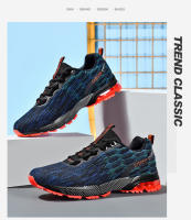 Zapatillas de correr para hombre, zapatos deportivos transpirables para exteriores, zapatillas ligeras con cojín de aire, calzado de entrenamiento atlético cómodo - details 9
