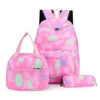 Nueva Moda Mochila Tres Piezas Casual Para Estudiantes Bolsa De Almuerzo Escolar Tres-en-un Bolsa De Hombro Estilo Campus - details 12