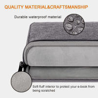 Funda de bolso doble para ordenador portátil para Macbook HP DELL Lenovo ASUS Huawei Samsung 13,3 "14" 15,3 "15,6" 16 "funda impermeable para portátil - details 2