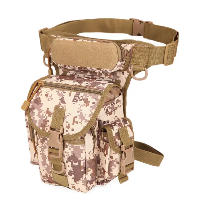 Bolsa de Pierna Impermeable Oxford Correa de Cintura con Llegada a la Rodilla para Andar, Correr, Montar Bolsa de Hombro Casual para Ciclistas, Corredores, Motociclistas - 1