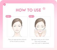 LAIKOU SAKURA Crema facial suavizante hidratante blanqueamiento nutritivo Control de aceite cuidado de la piel 25g - details 6