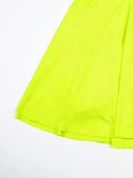CHRLEISURE Falda de tenis para mujer con bolsillos cruzados de cintura alta atlética de golf faldas de entrenamiento para correr 2 en 1 - details 4