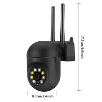 Cámara de Seguridad IP KEPEAK Visión de 360°, Zoom 5X, Seguimiento Humano AI, Audio Bidireccional, Impermeable, Uso Interior y Exterior - details 1