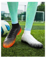 Zapatos de entrenamiento de césped transpirables de caña alta para fútbol sala y exterior - details 25