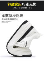 Zapatos casuales de moda de cuero nuevos, zapatillas de hombre con plataforma blanca - details 14
