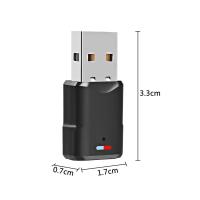 Adaptador inalámbrico USB, adaptador de Audio, transmisor Bluetooth 5,3, Compatible con consolas de juegos PS4/PS5/Switch, ordenadores, TV y auriculares - details 12