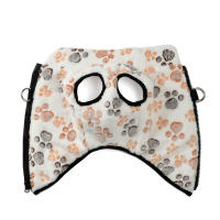 Ropa De Invierno Para Perros Pequeños Y Medianos Con Estampado De Manos En Terciopelo Suave Chaqueta Con Cierre De Cremallera Para Chihuahuas Y Yorkies - details 9