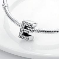 LAZA-abalorio de plata de ley 925 con 26 letras del alfabeto, abalorio de A-Z con nombre, compatible con Pulsera Original, collar, colgante, regalo de joyería - details 27