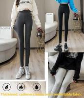 Mallas térmicas de Invierno para mujer, Leggings con forro peludo, suaves, cálidas, informales, delgadas - details 4