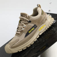 Zapatos de seguridad ANTIPERFORACIONES para hombre, zapatillas de trabajo transpirables con punta de acero, antideslizantes - details 6