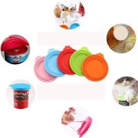 Tapa de silicona reutilizable para comida de mascotas, tapa de lata para almacenamiento de perros y gatos, sello con cuchara, 2 unidades - details 8