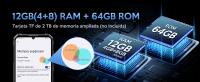 FOSSiBOT F105 Móvil Resistente 10300mAh, 12GB+64GB, 6.745 Pulgadas HD+ Android 14 Móvil Irrompible Teléfono Robusto, 20MP+8MP Cámara, IP68, Dual SIM 4G, Chipset Octa-core, Face IDOTGGPS - details 0