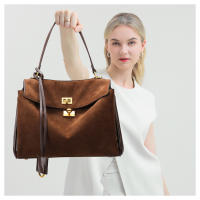 Bolso nuevo bolso de mano de gran capacidad para mujer bolso de hombro con textura - details 18