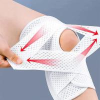 Rodillera ajustable de 1 piezas para hombre y mujer, soporte con almohadilla de Gel para rótula, dolor de rodilla, ACL, MCL, recuperación de lesiones, entrenamiento, deportes - details 6
