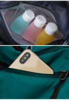 Bolsa de Fitness para Mujer Bolsa de Yoga para Gimnasio Tote Gran Capacidad Bolsa de Hombro Único Bolsa de Deporte Casual para Viajes y Natación Resistente al Agua Material de Nylon - details 4