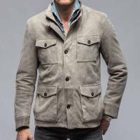 2024 for autumn and winter, multi pocket long sleeved lapel casual men's jacket - details 0