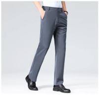 Pantalones informales elásticos para hombre, pantalones de traje de negocios, pantalones de vestir transpirables para primavera y verano, pantalones de trabajo de longitud completa para hombre - details 15
