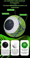 Los balones de fútbol fluorescentes son adecuados para adultos y jóvenes tallas 4 y 5. - details 2