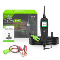 Prueba de Circuito Automotriz Topdiag P100 Probador de Potencia de 12V 24V con Cable de 40Pies - details 2