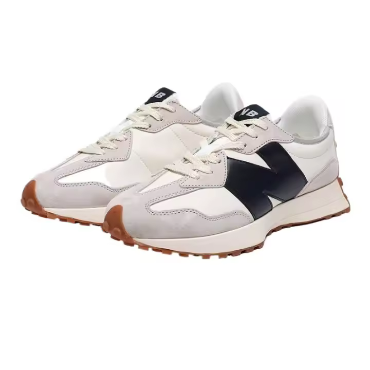 【100% original】 Tienda insignia de calidad preferida, auténticos deportes oficiales, nuevos zapatos de trabajo Forrest Gump de cintura pequeña para hombre NB327 - 1