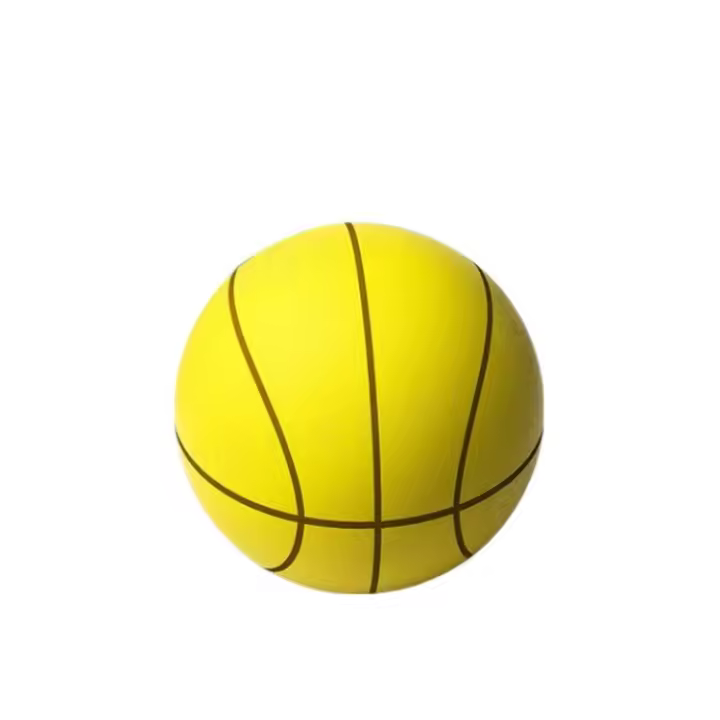 Baloncesto de Buzz de Alta Densidad Rebote Suave y Silencioso con Espuma PU para Deportes de Interior de Niños - 1