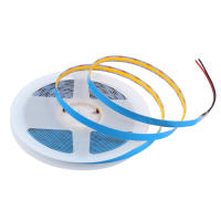 Tira de luces LED COB de alta densidad, 528LED/m, Flexible, FOB, COB, RA90, luz cálida, natural, blanco frío, lineal, regulable, cc 12V, 24V - details 6
