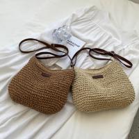 Bolso de hombro tejido cruzado de moda para mujer - details 14