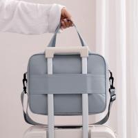 Bolso de viaje de película 600D, bolso de lona impermeable de gran capacidad, bolso de equipaje ligero de un solo hombro - details 2