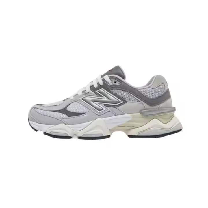 【Tienda insignia oficial】 Leten NB 9060 Calzado deportivo casual para hombre y mujer gris - 1