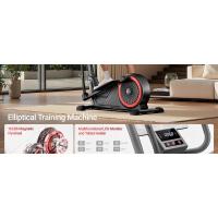 UMAY para el hogar, máquina de ejercicio con 8 niveles de resistencia y empuñaduras de frecuencia de pulso, entrenador elíptico magnético silencioso con paso de 15,5" y - details 1