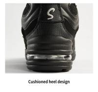 Zapatos de baile para mujer, tela de malla transpirable, zapatos de Jazz de suela blanda negra, zapatos de baile modernos cuadrados para Salsa - details 6