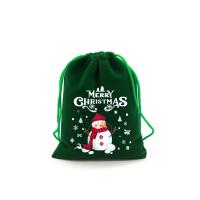 Bolsas de Terciopelo Navideñas Pequeñas 10pcs Bolsas de Dulces para Regalos - details 7