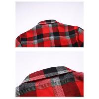 Camisa de Verano Casual para Hombres Cuello Cuadrado, Camisa de Oficina con Estilo, Moda de Piso, Talla 7XL - details 9