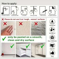 Papel tapiz autoadhesivo a prueba de aceite para pared de cocina, papel tapiz de 40cm, decoración del hogar, pegatina autoadhesiva resistente a altas temperaturas - details 15