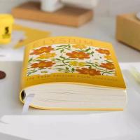 Cuaderno diario con diseño Floral, lista de tareas, blocs de escritura con superficie mate, organizador de tiempo para tomar notas, Bloc de notas, escuela y oficina - details 3
