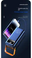 Powerbank 30000Mah 120W Carga Rápida Luz de Flash LED Pantalla Digital - details 3