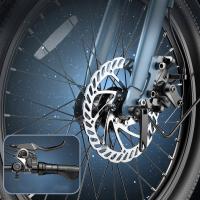 FAFREES F20 Light Bicicleta Eléctrica Plegable,Motor de 250W, Batería de 36V 14.5Ah, Pantalla LCD,Pneumáticos de 20*1,95 pulgadas,Velocidad Máxima de 25km/h,SHIMANO de 7 Velocidades,Frenos de Disco Mecánicos,Rojo - details 6