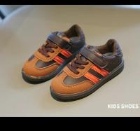 Zapatillas de deporte para niño y niña, zapatos informales para correr y caminar, Tenis versátiles a la moda, suela suave con lazo de gancho, primavera y otoño - details 12