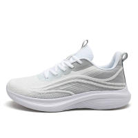 Nuevos zapatos deportivos, zapatos para correr ligeros tejidos con mosca para parejas de hombres, zapatos para caminar de suela blanda, zapatos de viaje para mujeres - details 29