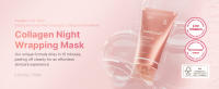 collagen, wrapping mask, collagen wrap, glow skin, glass skin, overnight