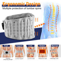 Masajeador Eléctrico para Alivio del Dolor de Espalda - Luces Rojas, Calor, Vibración, Soporte de Cintura, Estilo Alfombrilla - Ideal para Adelgazamiento del Cuerpo - details 1