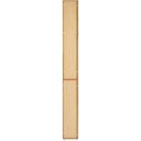 Mueble de baño tipo columna con armario alto, estanterías de baño con 5 estantes abiertos, 2 puertas y 1 cajón, color blanco, 20 x 20 x 180 cm - details 17