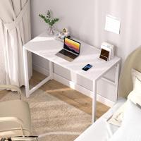 Pequeño Espacio, Ahorrar Espacio Escritorio de Computadora Doméstico, Blanco - details 1